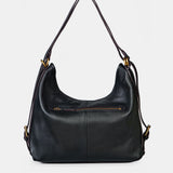 Bolso multifuncional en piel negro