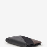 Portafoglio da uomo in pelle nera