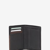 Portafoglio da uomo in pelle nera