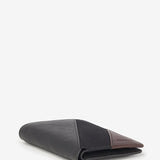 Portafoglio da uomo in pelle nera