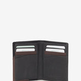 Portafoglio da uomo in pelle nera