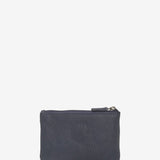 Monedero de hombre de piel en azul