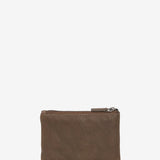 Monedero de hombre de piel en verde