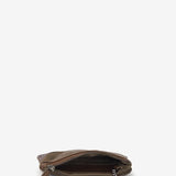 Monedero de hombre de piel en verde