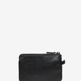 Monedero de hombre de piel en negro