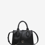 Piccola borsa da donna in stile lady, nera