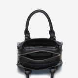 Piccola borsa da donna in stile lady, nera