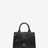 Piccola borsa da donna in stile lady, nera