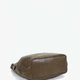 Bolso hobo de mujer de piel en verde