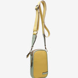 Yellow mobile phone bag