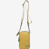 Yellow mobile phone bag