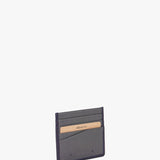 Porta carte da uomo in pelle bicolore grigio
