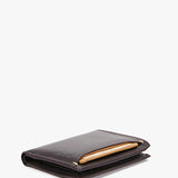 Men's wallet with coin purse made of leather in brown