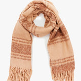 Women's maxi scarf in orange