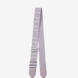 Wide removable shoulder strap in lavender