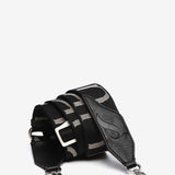 Removable shoulder strap in black