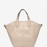 Reversible women's shopper bag in orange