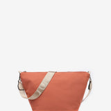 Reversible women's shopper bag in orange