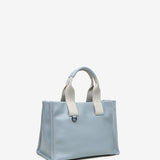 Women's shopper bag in blue