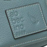 Women's crossbody bag in recycled materials in blue