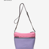 Bag organizer in recycled materials lavender