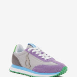 Women's die-cut sneaker in mauve