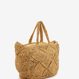 Women's basket in beige