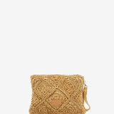 Bolso de mano de mujer en beige