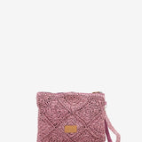 Bolso de mano de mujer en malva