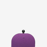 Purple party clutch