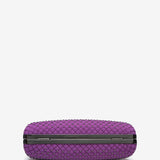 Purple party clutch