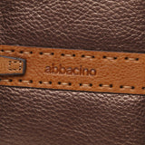 Tarjetero en piel bicolor bronce