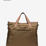 Green recycled materials laptop shopper bag