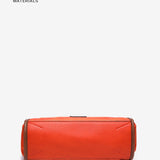 Bolso shopper en materiales reciclados naranja