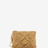 Bolso de mano de mujer en beige