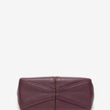 Bolso shopper grande en piel morada
