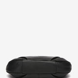 Bolso hobo de piel en negro