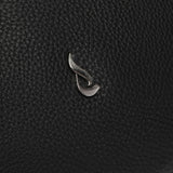 Bolso hobo de piel en negro