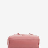 Small shopper bag in pink leather