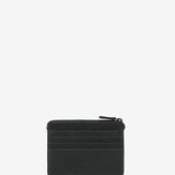 Tarjetero de piel en azul