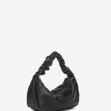 Bolso de mano de malla metálica en negro