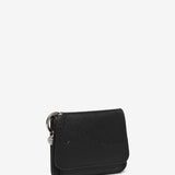 Black leather wallet