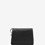 Black leather wallet