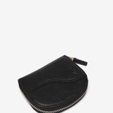 Black leather wallet