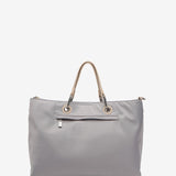 Bolso shopper en materiales reciclados en azul