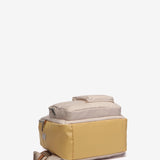 Mochila en materiales reciclados en beige