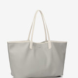 Bolso shopper reversible en gris