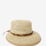 Sombrero de paja en beige