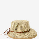 Sombrero de paja en beige