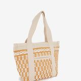 Basket with white details